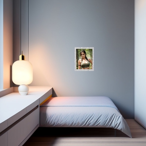 LARA CROFT 13” x 19” Fine Art Print limited to 6 signed & numbered prints - Picture 3 of 5